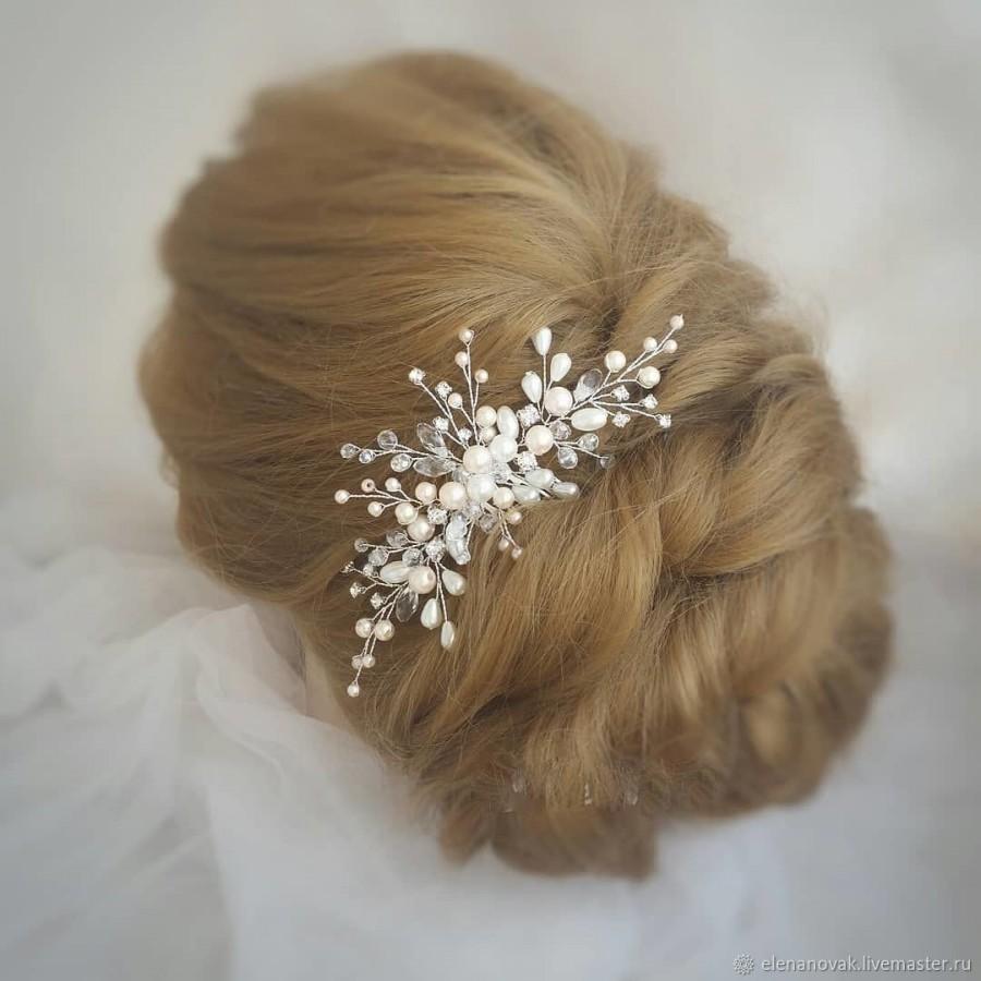 Hochzeit - Bridal hair comb Bridal Headpiece Crystal Bridal Hair Piece Cristal Bridal Headpiece Crystal Wedding Hair Piece Wedding hair comb