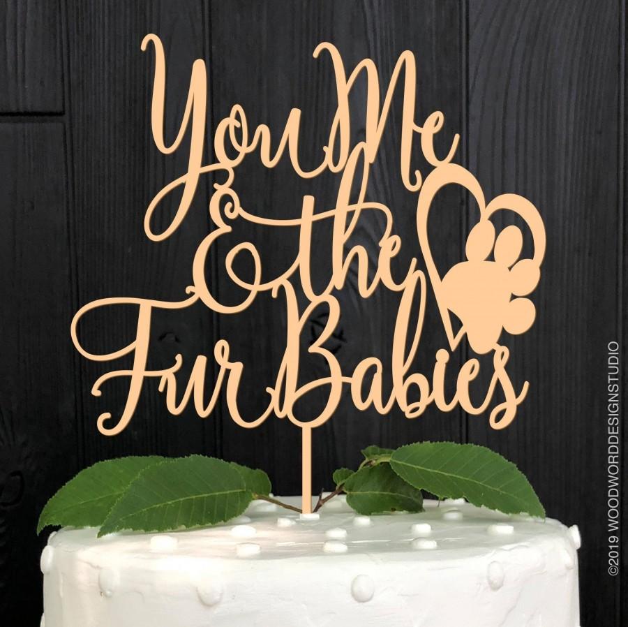 Wedding - You Me & the Fur Babies 