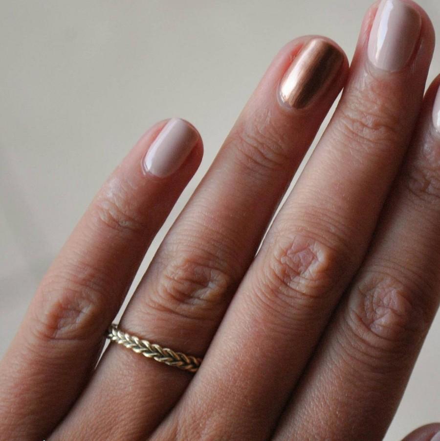Mariage - Solid Gold Ring, Gold Twist Ring, 14k Gold Ring, 14k Gold Twist Ring, Twist Ring, Gold Twist Band, Gold Wedding Band, Unique Wedding Band