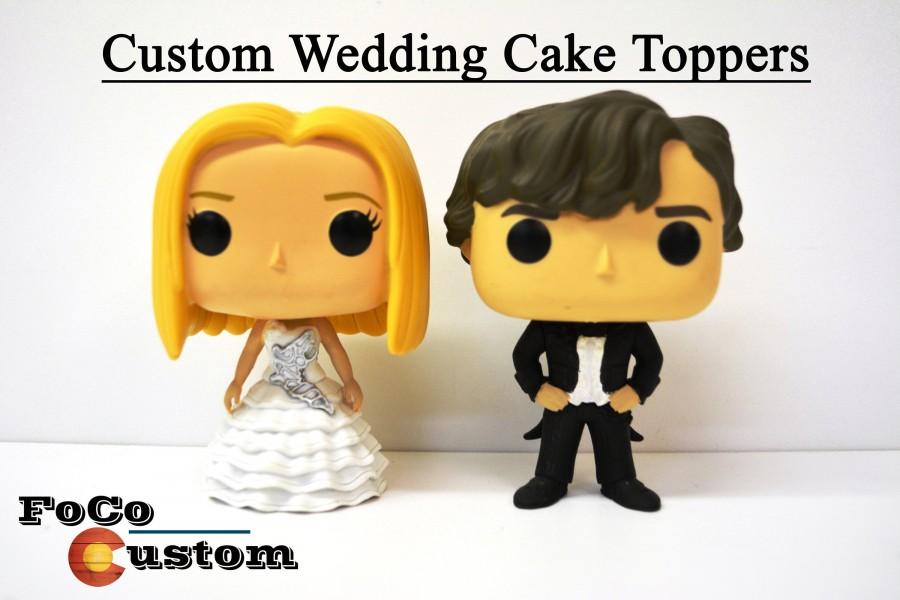 Wedding - Custom Funko Pop! Wedding Cake Toppers Commission (Please Send Me a Message Before Purchasing to Consult)