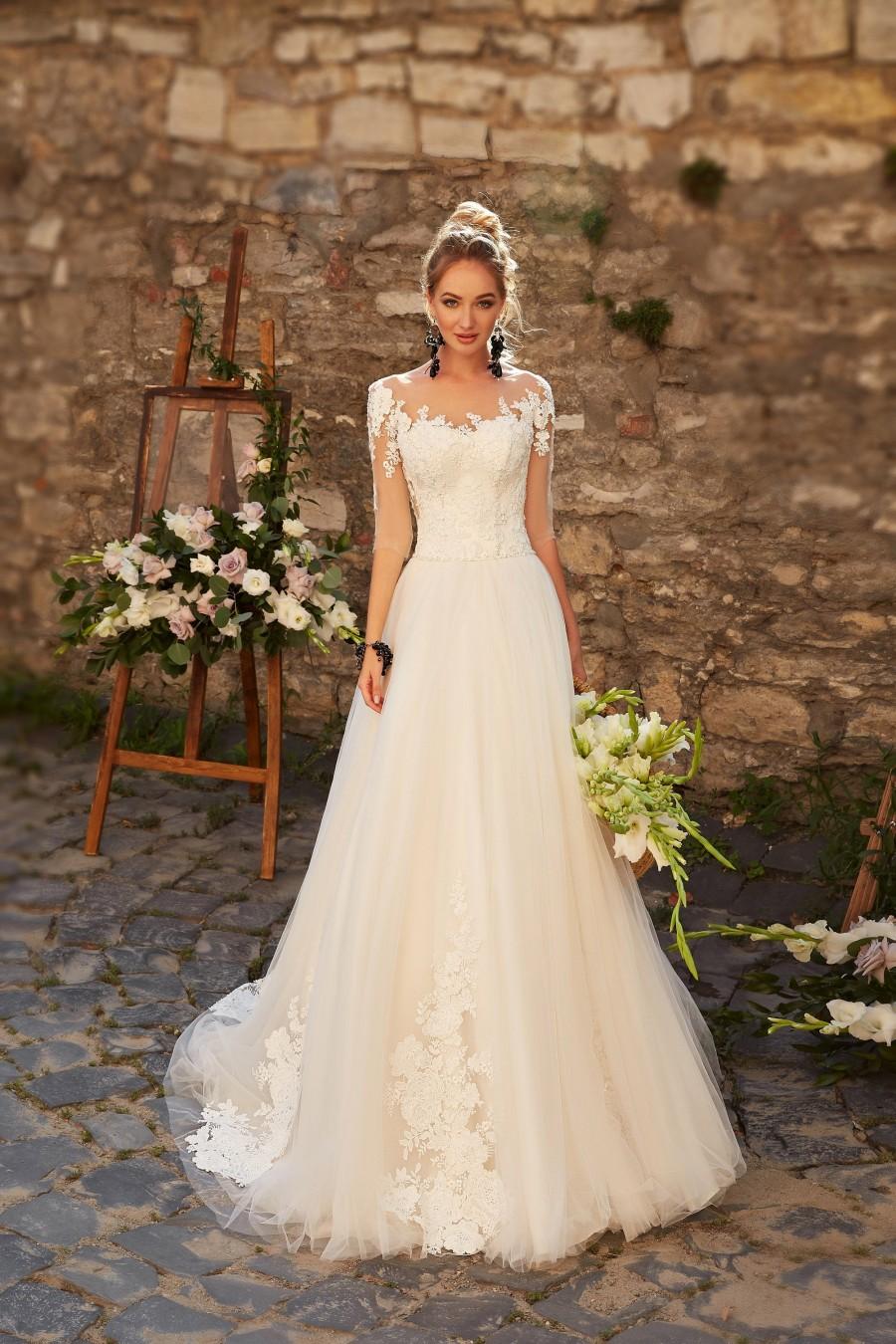 Свадьба - NEW Collection 2019 Bridal Dress Wedding Dress Wedding Dress Wedding Dress SARAH Flower Prinzess Dress