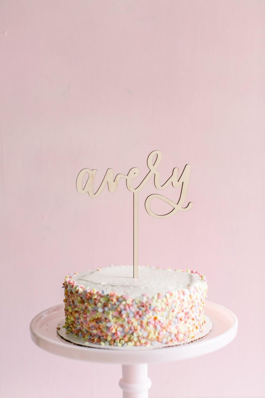 Wedding - Custom Cake Topper 