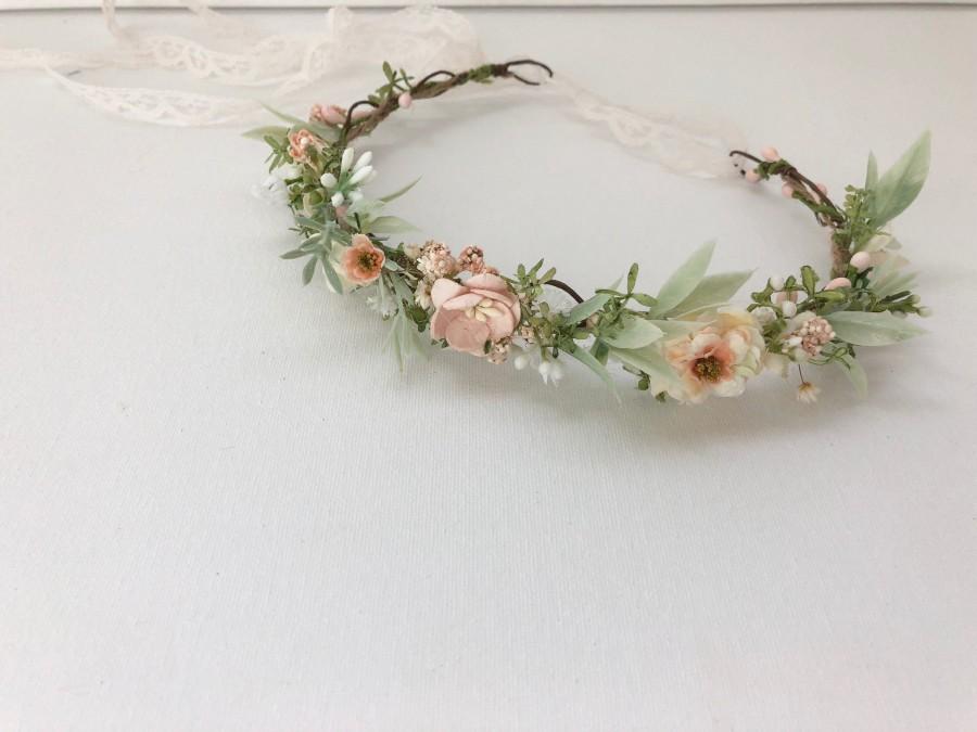 Hochzeit - Flower Crowns, Baby Flower Crown, Wedding Flower Crown, Flower Girl Crown, Well Dressed Wolf, Baby Girl Headband