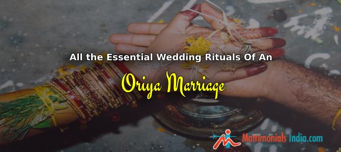 Wedding - All The Essential Wedding Rituals Of An Oriya Marriage