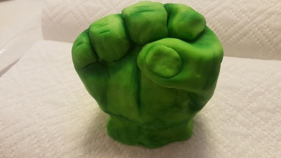 زفاف - Hulk Fondant Hand Fist Cake Topper Super Hero Incredible Hulk Cake Topper