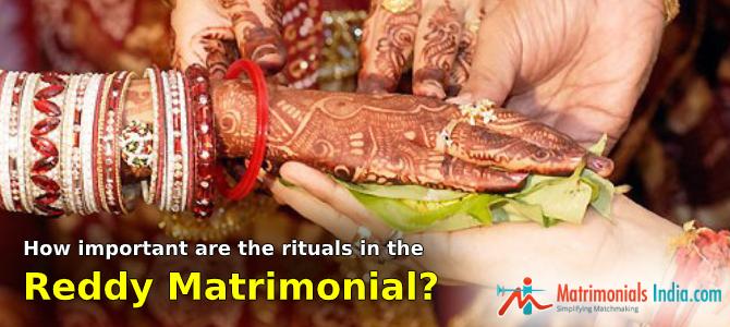 Mariage - How Important are the Rituals in the Reddy Matrimonial?