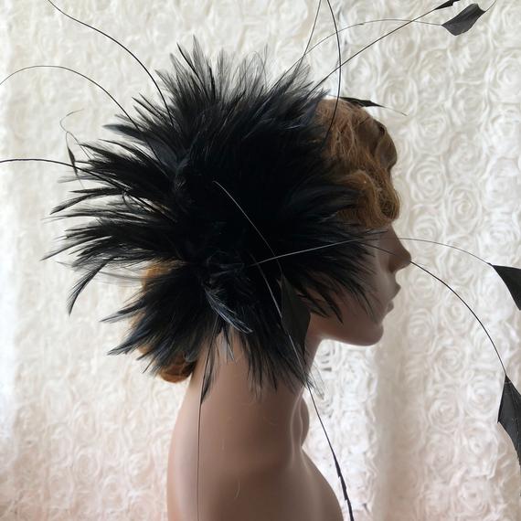 Свадьба - Womens Feather Decoration Feather Millinery Mount Handmade Feathers Flower for Fascinators Prom Cocktail Party Headwear Made to Order