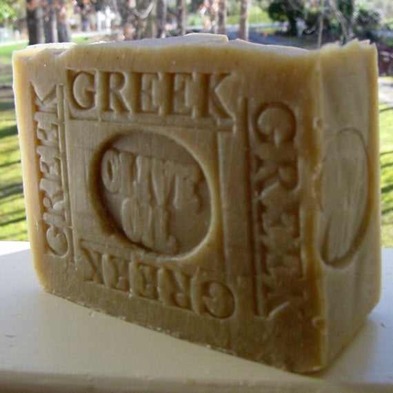 زفاف - Organic Greek Olive Oil Natural Handcrafted (Face and Body) Bar Soap Unscented All Natural