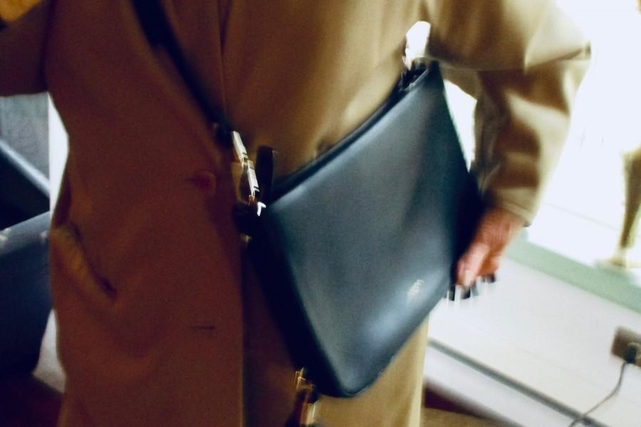 زفاف - Luana Clutch/Crossbody Leather Bag