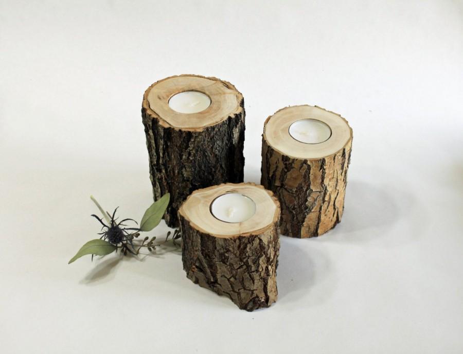 Mariage - 3 Reclaimed Willow Candle Holders-Rustic Wedding Decor- House Warming Gift-Baby/Bridal Shower Decor-9th Anniversary gift-Wedding Centerpiece