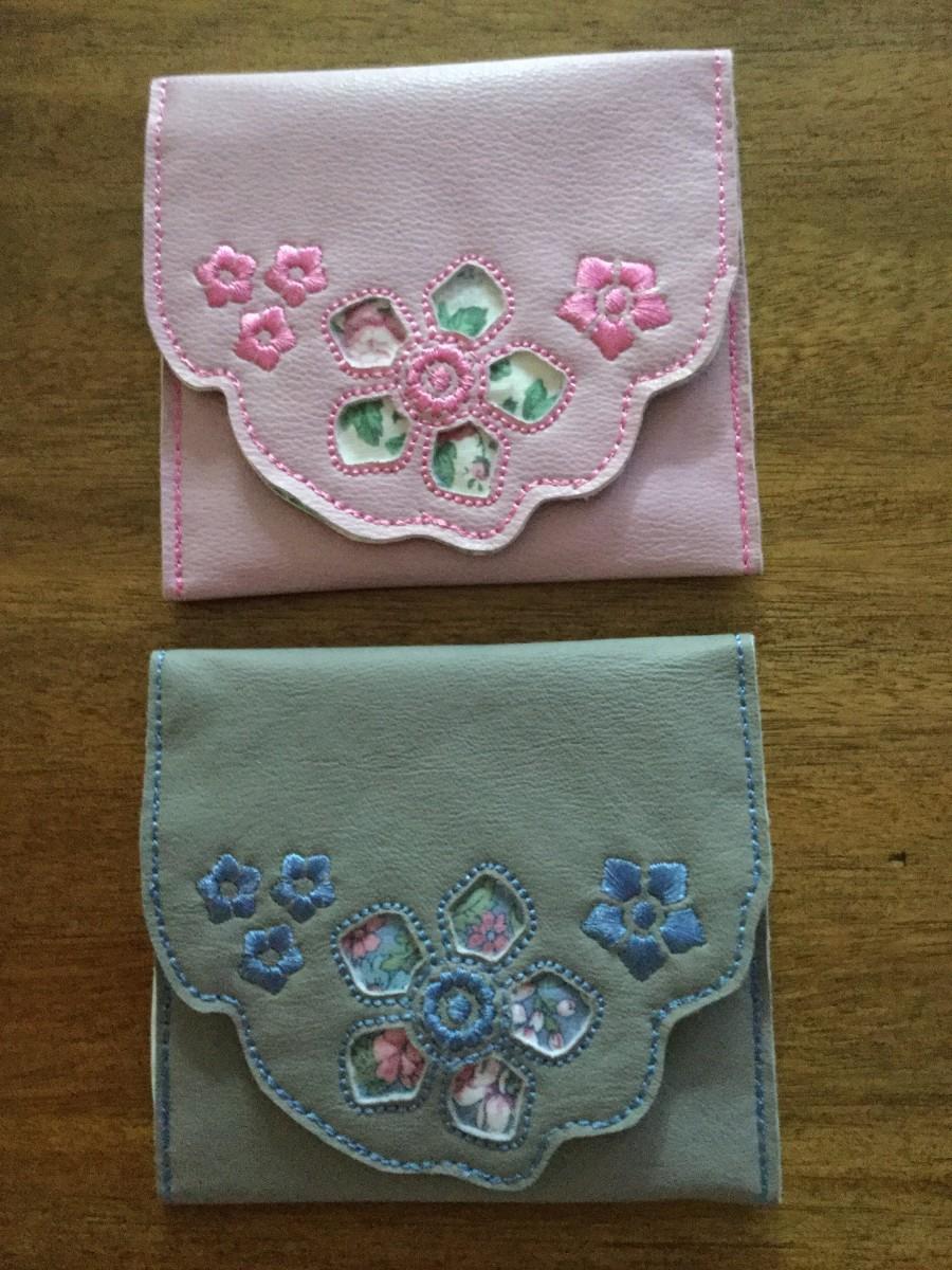 زفاف - Small Floral Cutwork coin purse