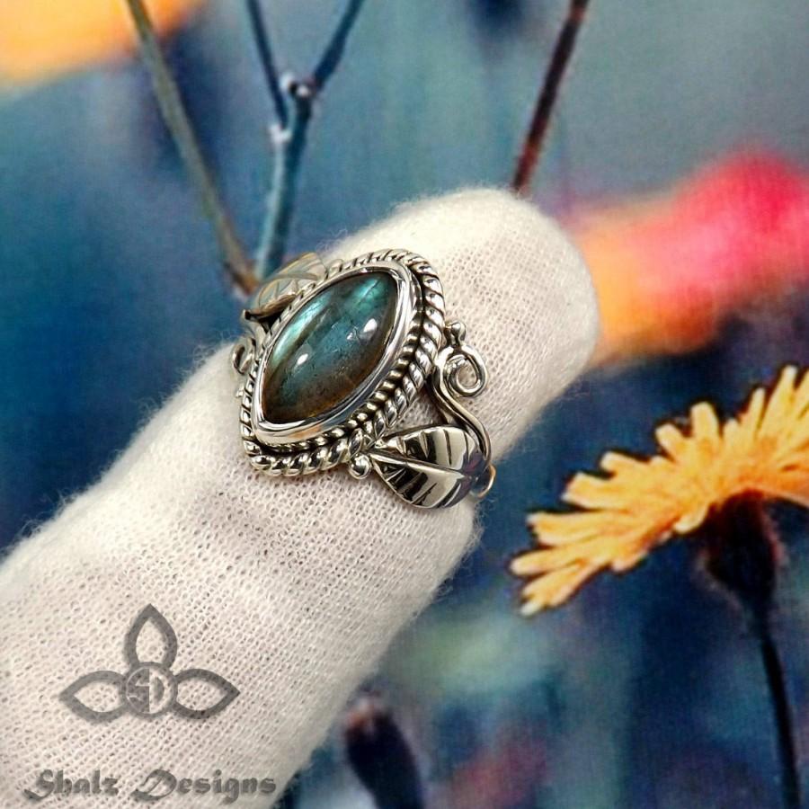 Mariage - Labradorite Ring, Labradorite  Gemstone, Labradorite Designer Ring, Women Designer Ring, Sterling Silver Ring, 925 Silver Ring, Fine Silver