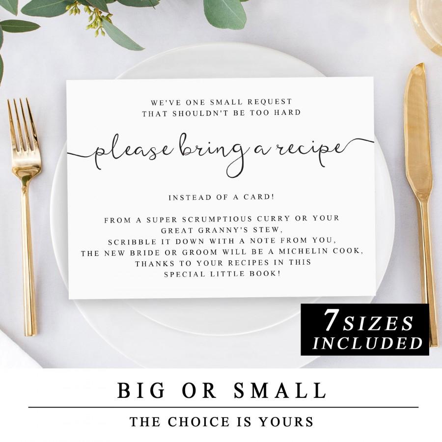 please-bring-a-recipe-instead-of-a-card-insert-for-bridal-shower