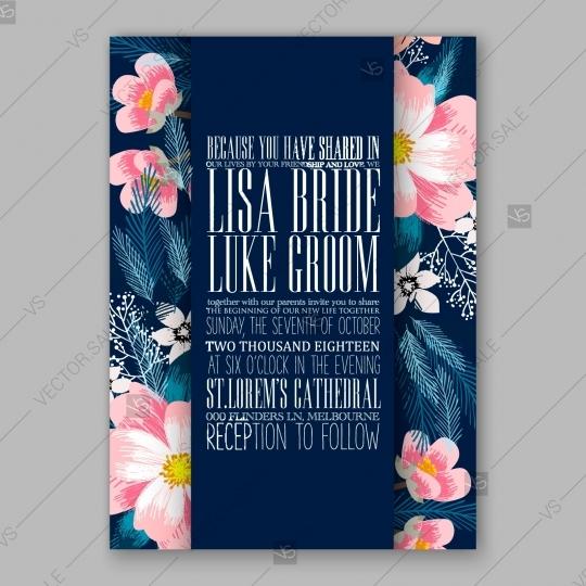 زفاف - Pink Peony wedding invitation template design floral pattern