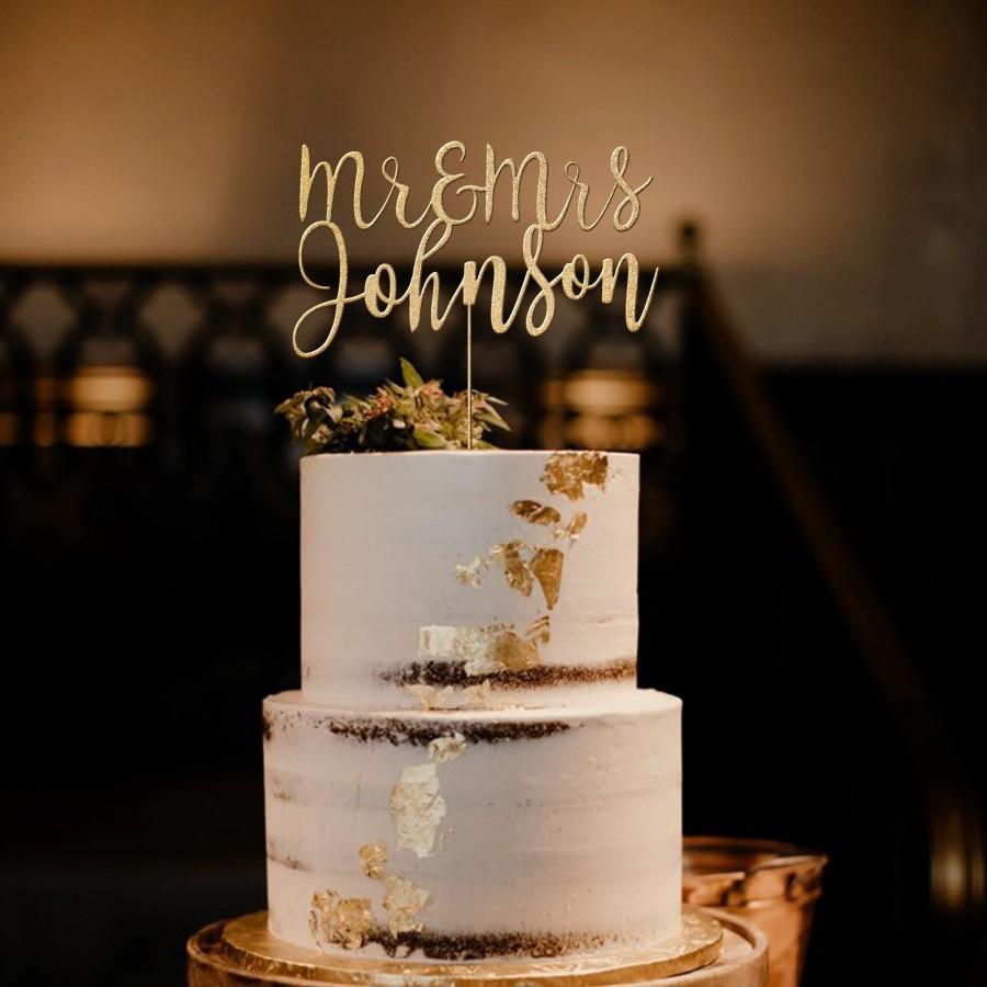 Свадьба - Boho Mr and Mrs Cake Toppers for Wedding by LBYStudio - Custom Cake Topper Personalized - Wedding Cake Topper - Birthday Anniversary Baptism