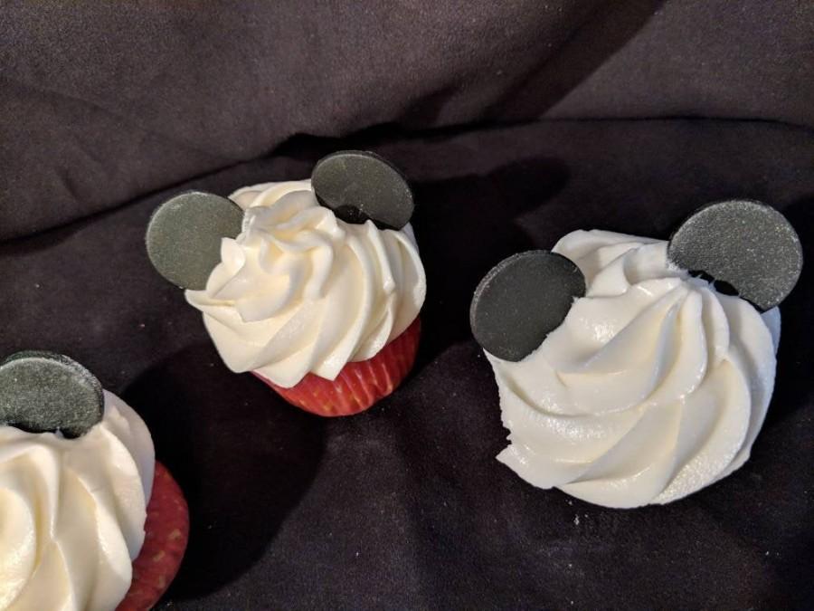 Set of 12 MICKEY MOUSE Cupcake Toppers Cupcake Picks Cupcake Decorations 