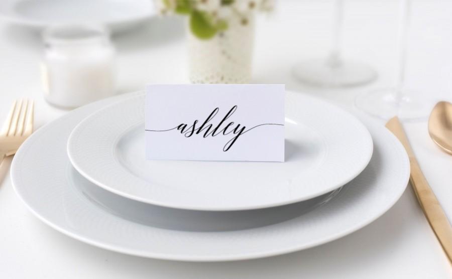 Свадьба - Place Card Settings, Instant Download 