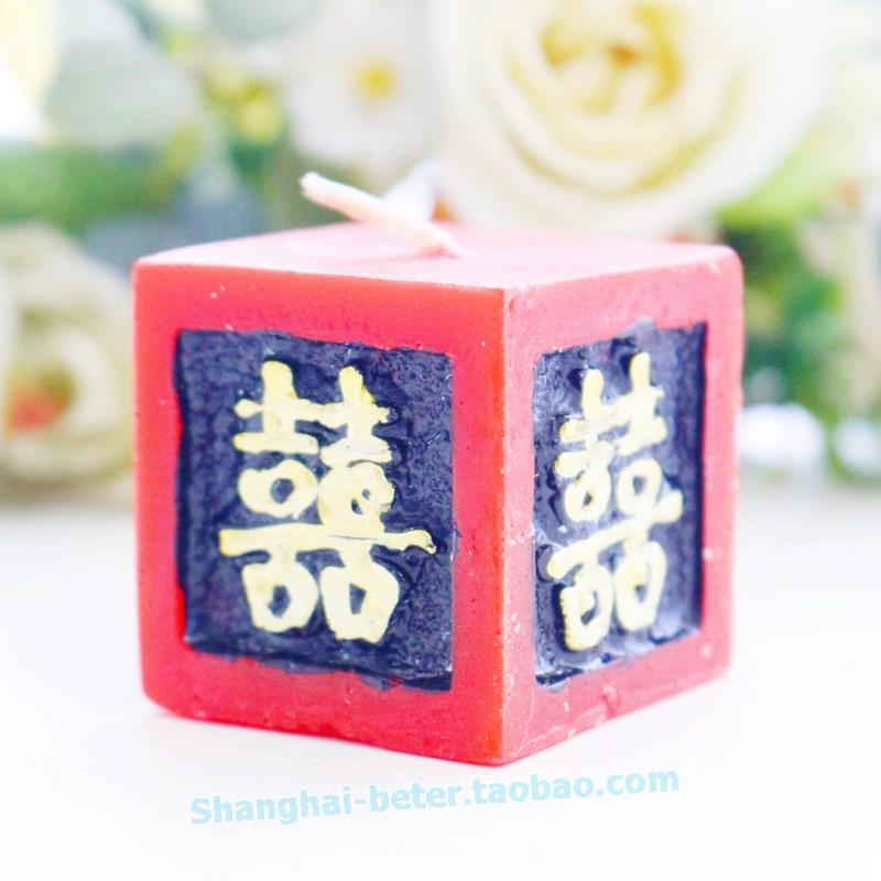 Hochzeit - Beter Gifts®  Asian Souvenir tealight Candle favors red感謝季小蠟燭LZ027