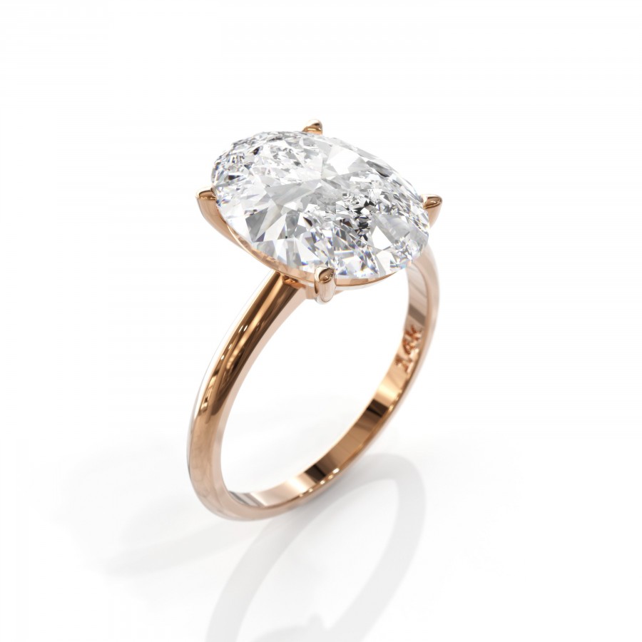 زفاف - Moissanite Engagement Ring 7 carat Custom Celebrity Oval Engagement Ring 14x10mm oval 14k Gold Ring Promise Ring