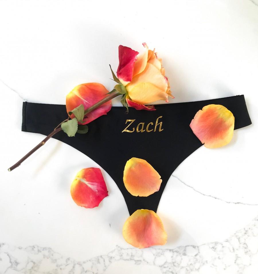 Mariage - Personalized Thong 