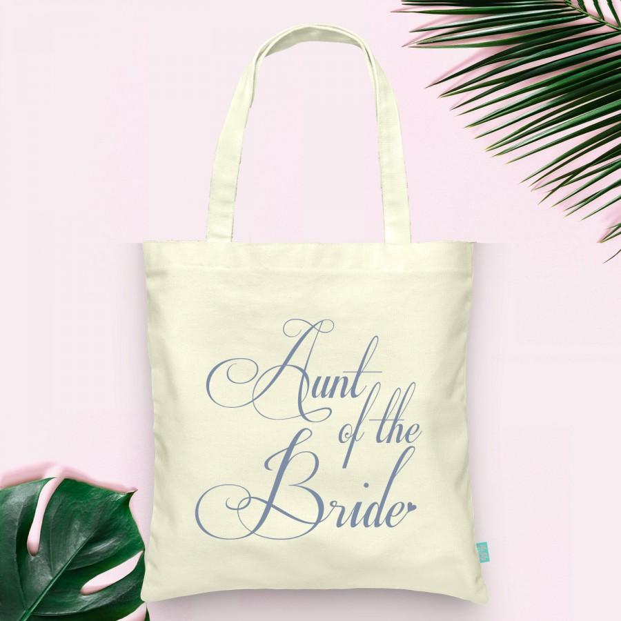 Mariage - Aunt of the Bride- Wedding Tote Bags