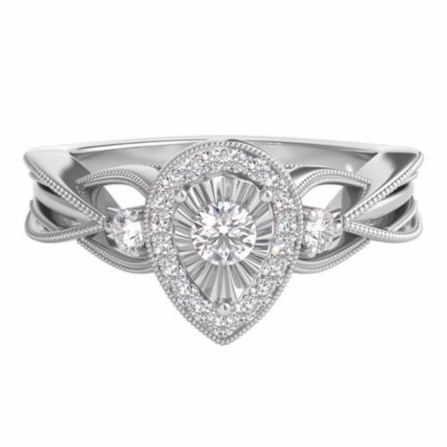 Wedding - Best-selling - 1.5 Ct Antique Moissanite Ring (Free Shipping)