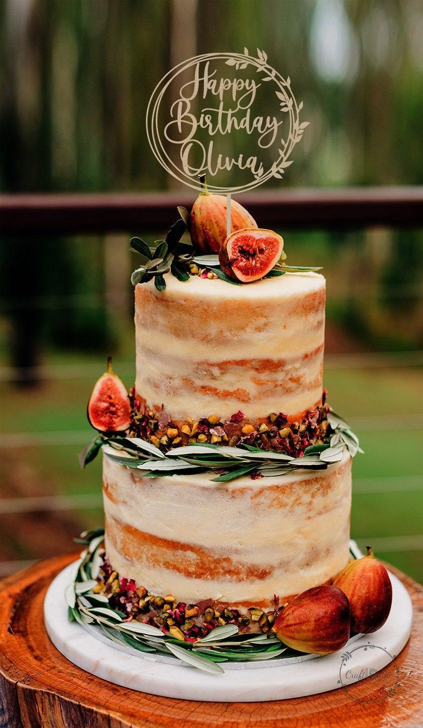زفاف - Wedding Cake Topper, Birthday Cake Topper, Gold Cake Topper, Personalized Cake Topper - FREE FDA Direct Food Contact Approved Tape [203]