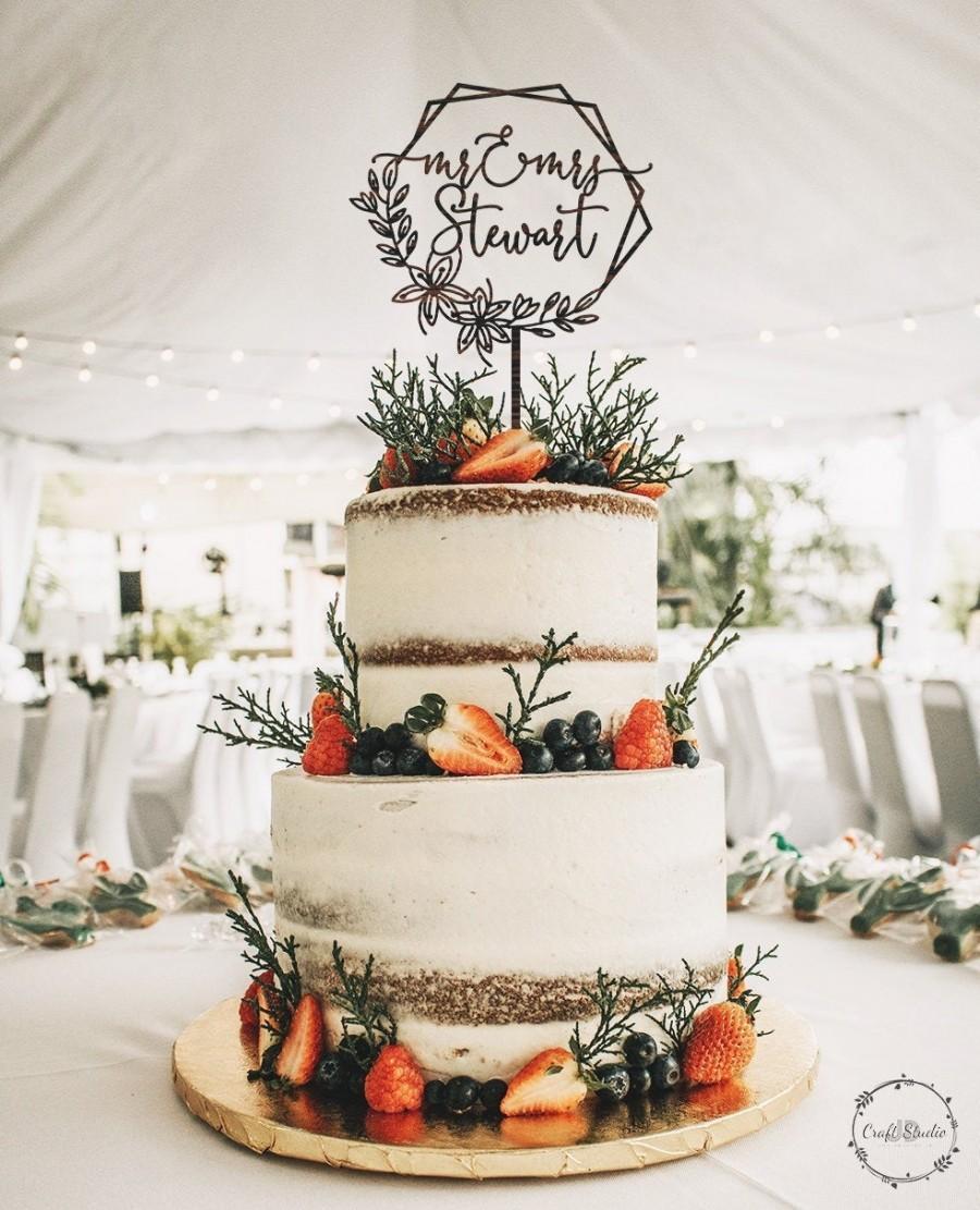 زفاف - Wedding Cake Topper, Birthday Cake Topper, Wedding Favor, Birthday Gift, Bridal Shower - FREE FDA Direct Food Contact Approved Tape [207]