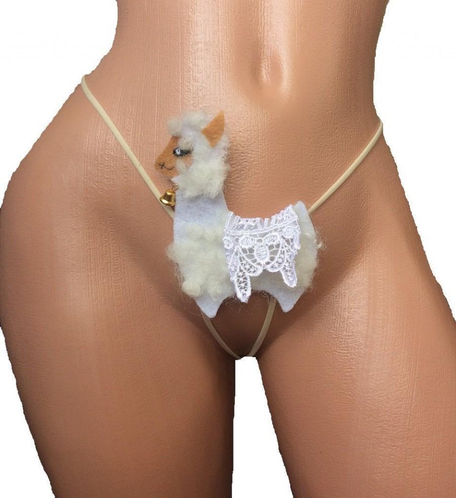 Hochzeit - Funny underwear Llama party Llama thong Llama underwear Llama Pink Llama gift Training underwear Custom underwear Animal underwear bridal