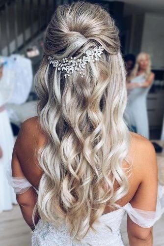 زفاف - Bridal Hair Accessories Bridal hair piece Bridal hair vine Wedding Hair Accessories Silver Bridal hair piece Rose gold Bridal hair vine