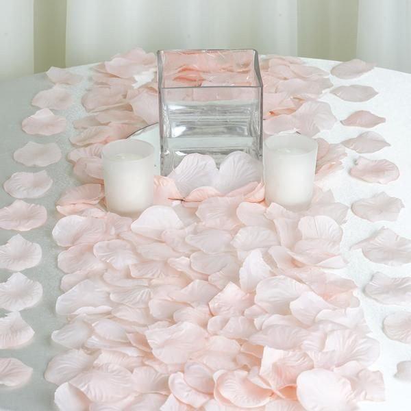 زفاف - 1000 Bright Pink/Delicate Pink Silk Rose Leaves Wedding Rose Petals Scattered Flowers Wedding Silk Flowers Scattered Decomko Bridal Couple Wedding Ceremony