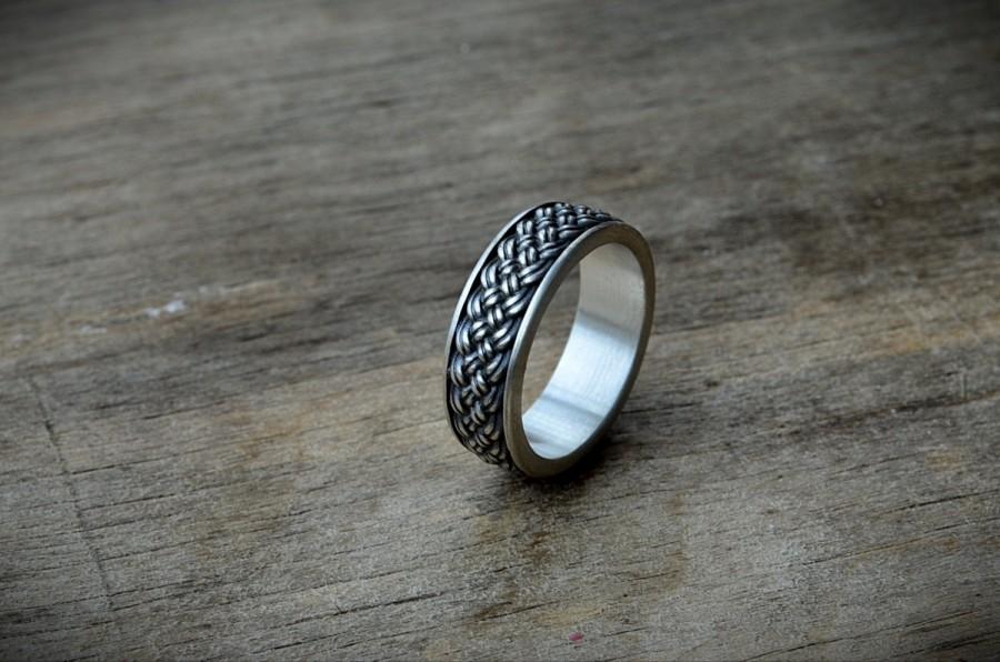 زفاف - Norse Viking Mens Ring Scandinavian Norse Jewelry