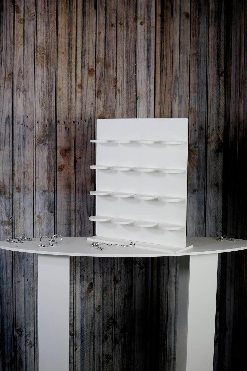 Mariage - Cupcake Wall Cup Cake Wall Cupcake Stand Made from white waterproof plastic. Various Sizes Freestanding