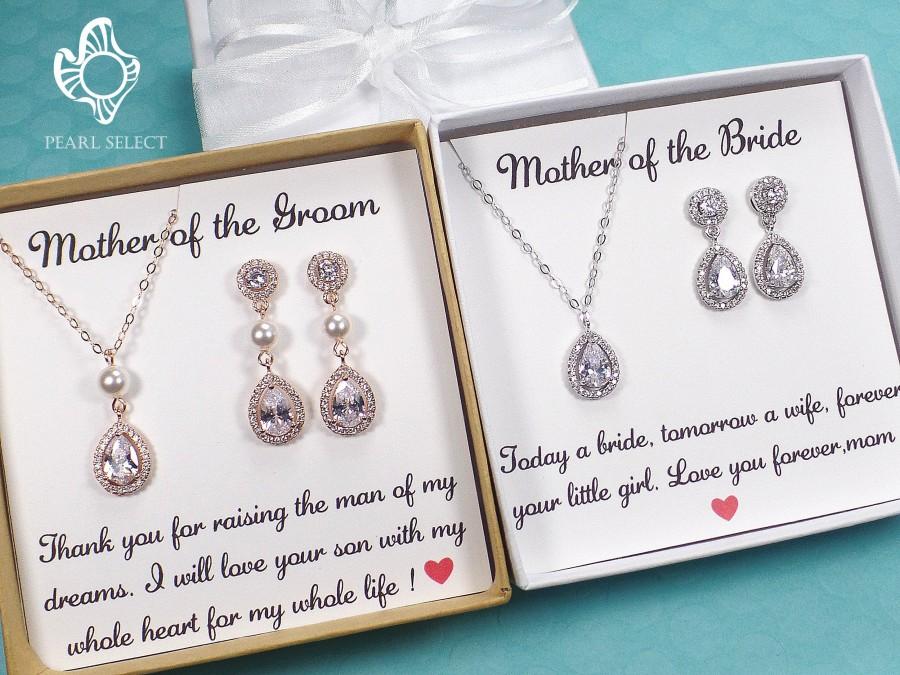 Mother of the groom necklace Gift for Mother of the Groom Mother of the Groom Gift from Bride Sterling Silver Mother-In-Law Gift