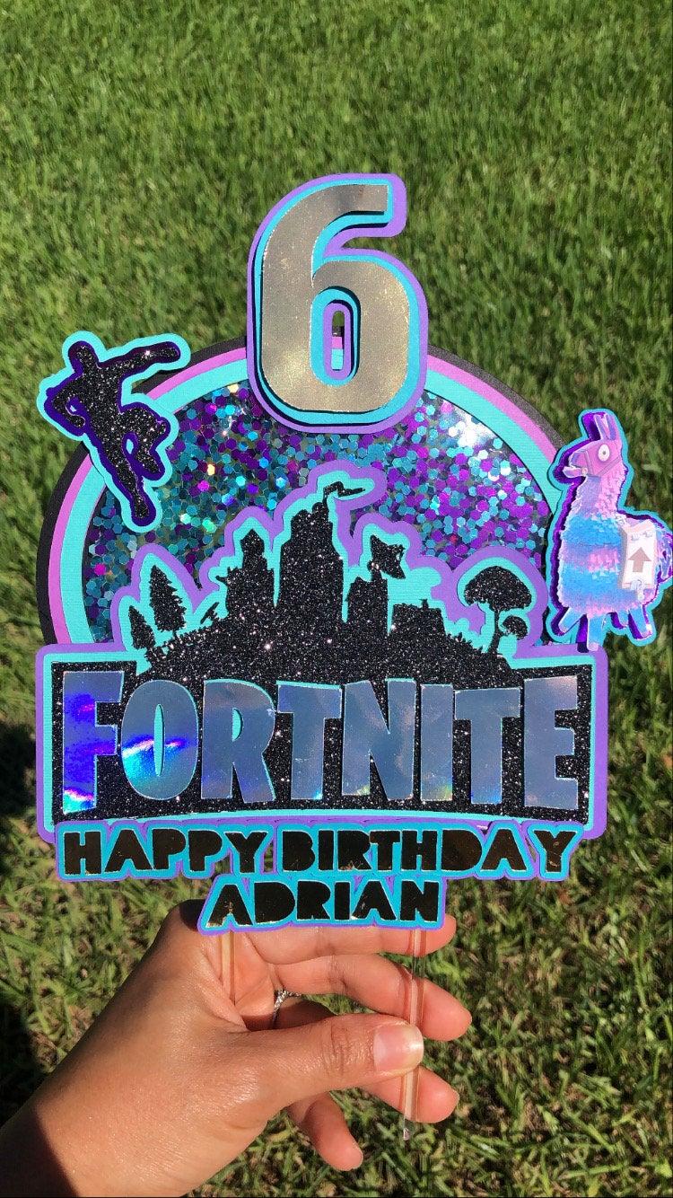 Свадьба - Fornite Cake Topper, Fornite Party, Candy Box, Party favors, Party Decor, Custom party, Fornite, Boy Party, Fornite Cake, Paper Decor