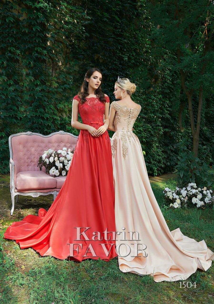 Mariage - Wedding Guest Dress Red Wedding Dress Blush Wedding Dress Evening Gown Colorful Wedding Dress Evening Dress Off The Shoulder Long Dress
