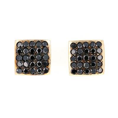 زفاف - Unisex Stud Earrings In 14k Rose Gold Best Affordable Prices For You