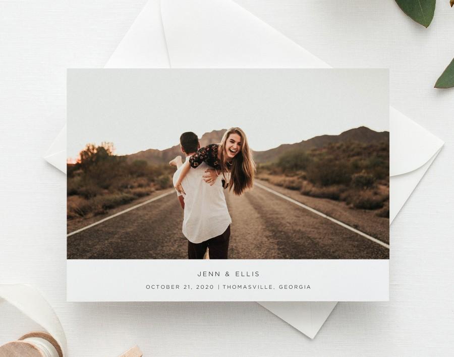 Wedding - Printable Save the Date Card 