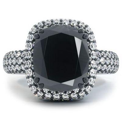 Mariage - Best 5.88Ct Cushion Cut Vintage Engagement Ring