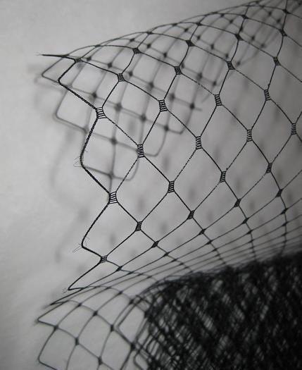 زفاف - Black  English Merry Widow Veiling - 1  yard For DIY birdcage veils, fascinators and hats
