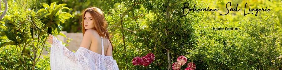 Wedding - Wedding Nightgown, Bridal Gowns, Bridal Lingerie por BohemianSoulLingerie