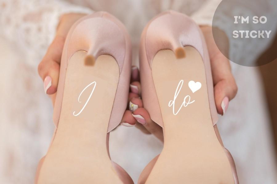 Mariage - Set of 2 - I Do & Me Too Wedding Shoe Stickers 