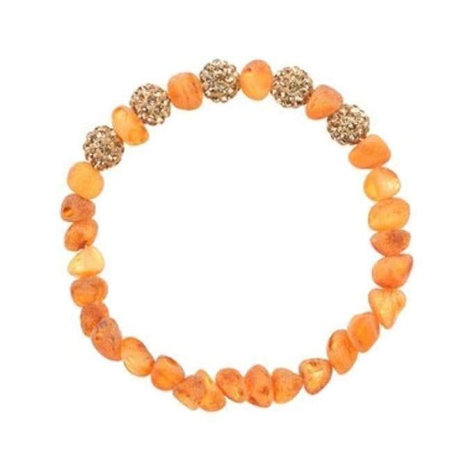 زفاف - Baltic Amber Handmade Raw beads Bracelet