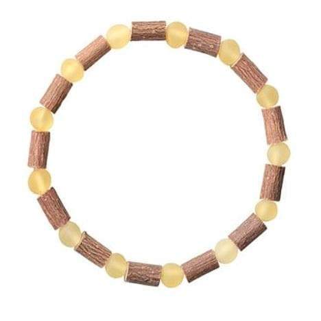 Mariage - Hazelwood Raw Baltic amber Bracelet Jewelry gifts for Her For Mom