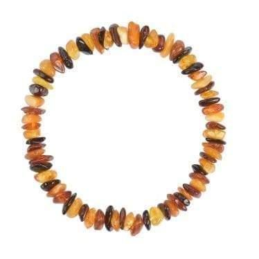 Wedding - Chips Baltic amber bracelet