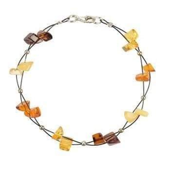 Wedding - Amber jewelry bracelet