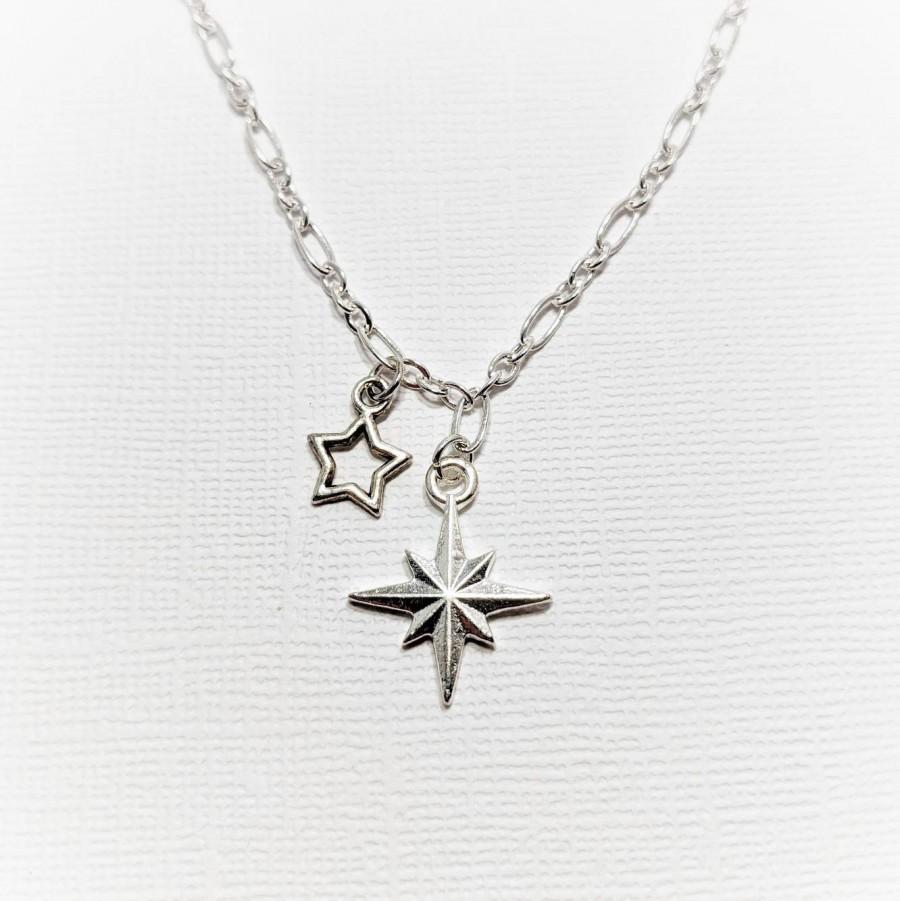 زفاف - Second Star to the Right - Peter Pan Inspired Necklace - Disneybound - Disney Gift Book Fan Women