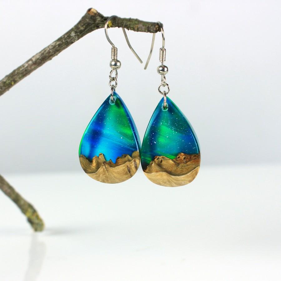 Wedding - Opal dangle earrings, Dangling pendulum earrings, Dangle earrings for women, Opal drop earring, Dainty drop earrings, Unique dangly earrings