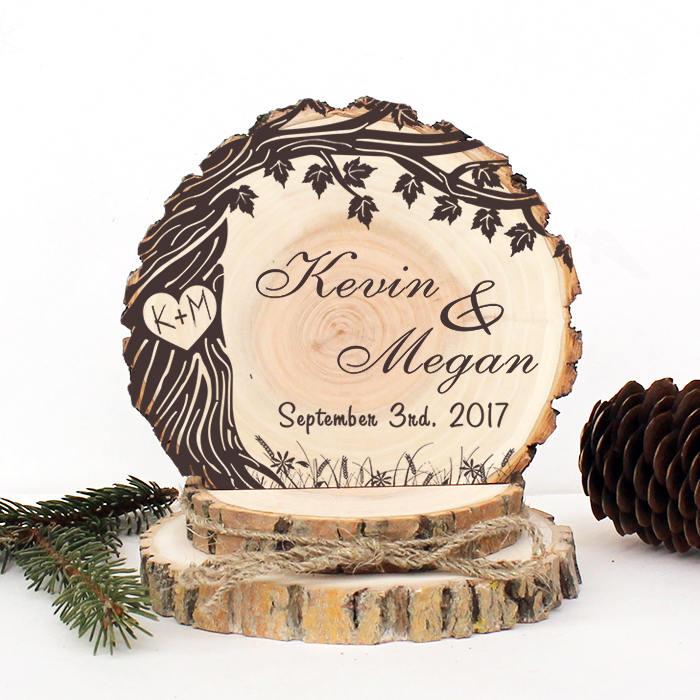 Mariage - Rustic Wedding Cake Topper. Old Maple Tree Cake Topper. Rustic Wood Cake Topper. Rustic Cake Topper. Rustic Wedding