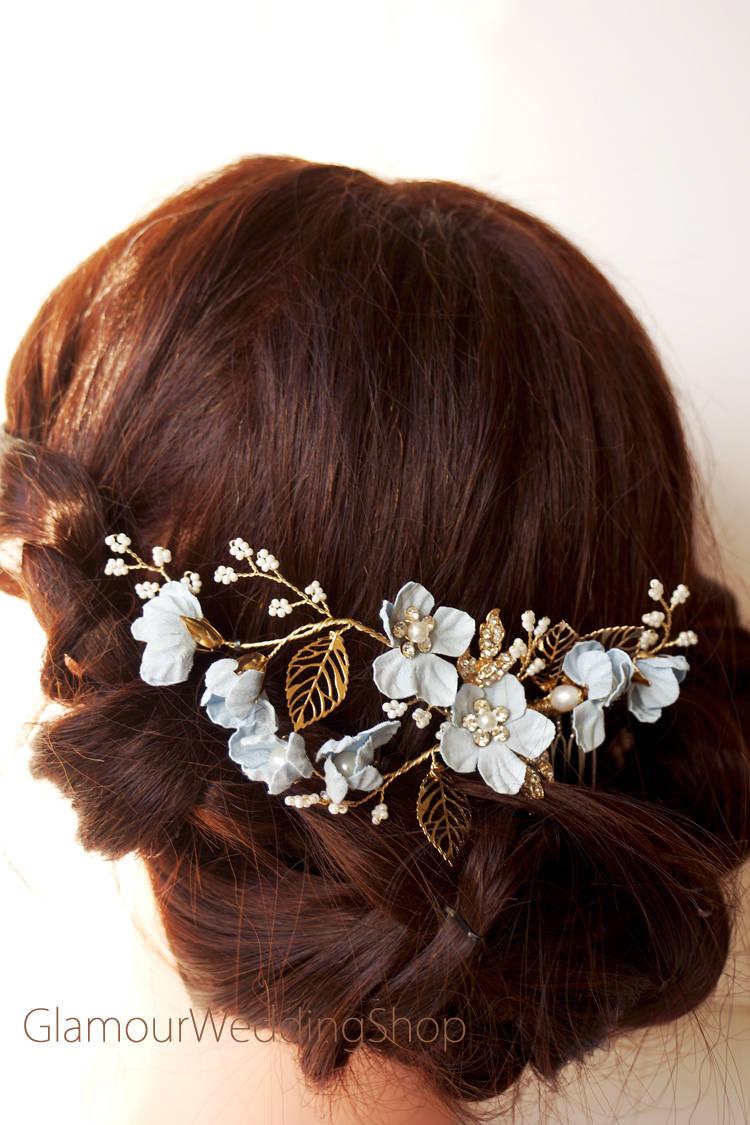 Свадьба - Hair Comb Wedding Bridal Hair Comb Wedding Accessories Bridal Comb wedding Comb Bridal Head Pieces